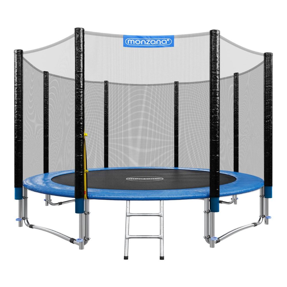 Monzana Tuintrampoline met Veiligheidsnet en Ladder – TÜV SÜD GS Gecertificeerd